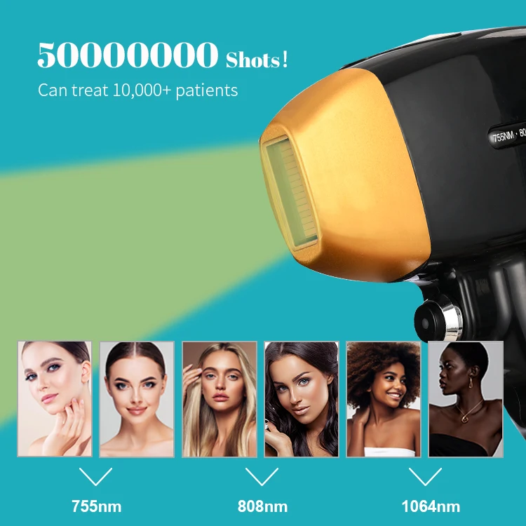 Permanent hair removal laser ultra-thin 4k screen 808nm diode laser hair removal Lifetime maintenance machine