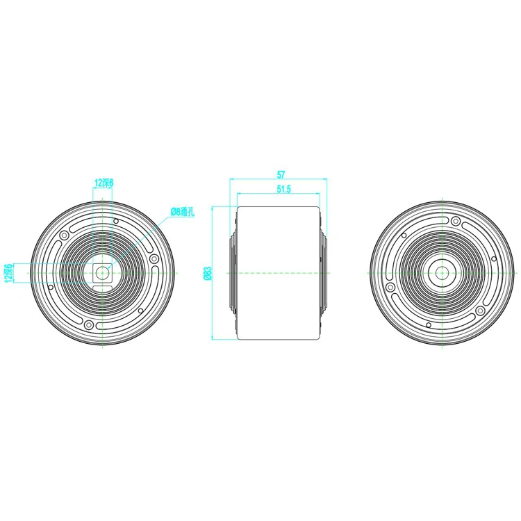 
Induction Balance Car Electric Scooter 350w Hub Motor With Hall Sensor 