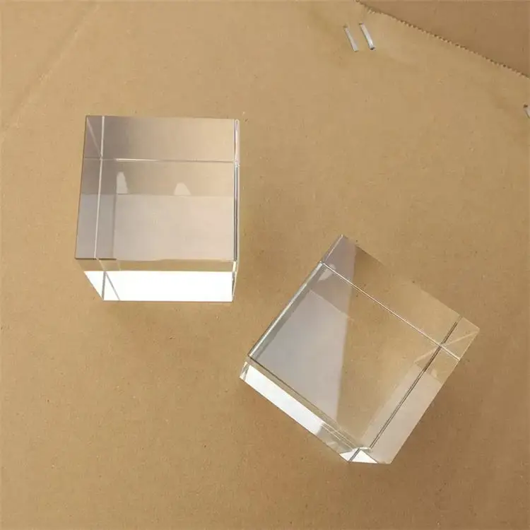 Honor of crystal Customized K9 Crystal Glass 3d Laser Engraved Glass Block Anniversary Gifts Blank Crysta