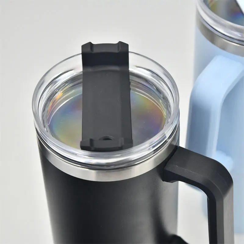 HOT sale USA warehouse popular 40oz Laser leopard print car mug 304 Stainless Steel sports shimmer Travel Tumbler