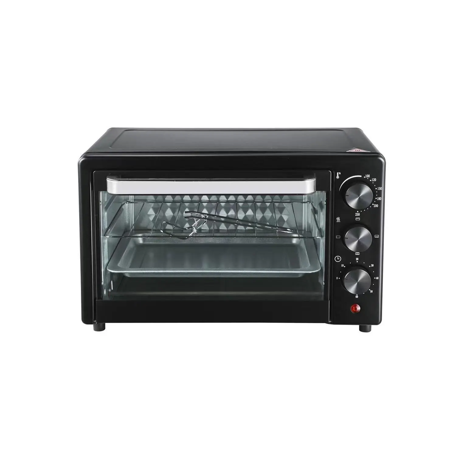 ISolfan Mini Cooker Deck Commercial Electric Toasters Bread Convection Microwave Pizza Built-in Ovens for Baking and Kitchen