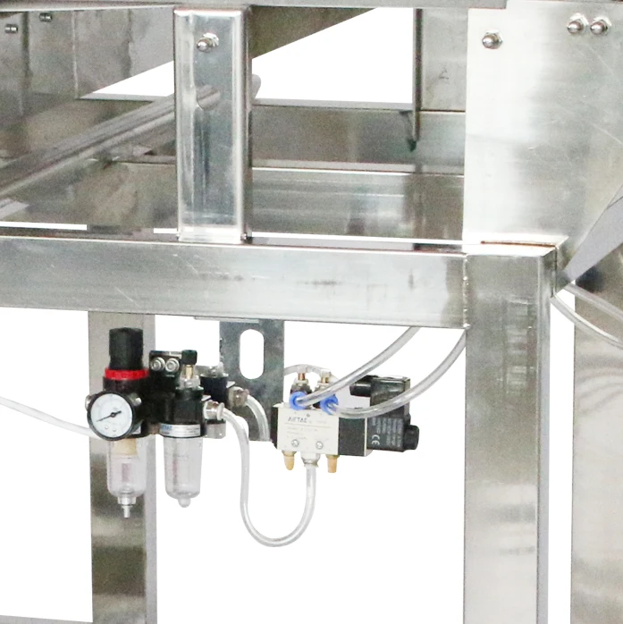 Rhing Packaging Industry Use High Sensitivity Buzzer Alarm Food Industrial Metal Detector Machine Factory