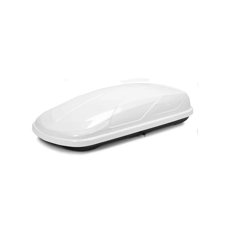 Грузовой ящик, водонепроницаемый грузоперевозчик на крыше, тяжелый ящик для хранения на крыше, 14 кубических футов (белый)