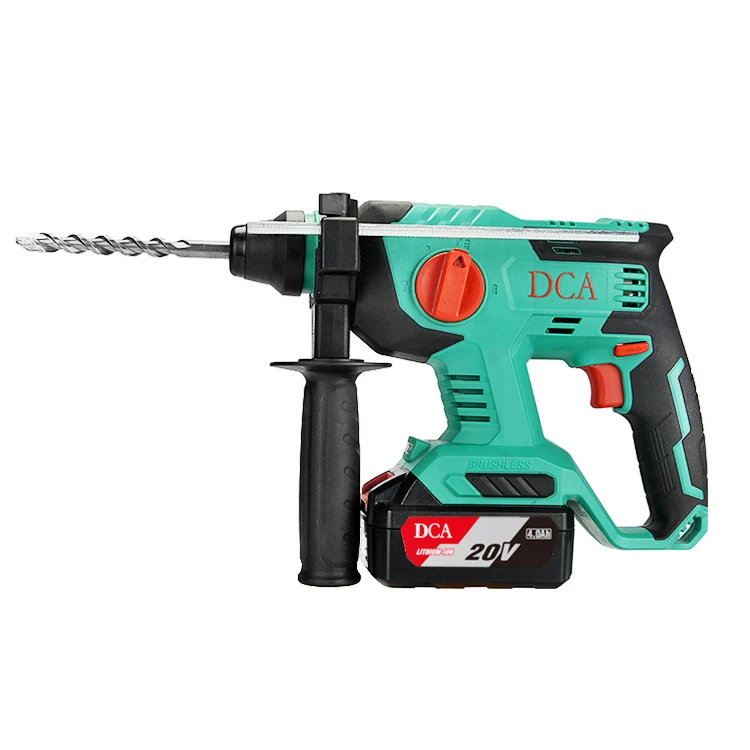 DCA Wholesale brushless rotary hammer cordless hammer rotary hammer machine with fast delivery