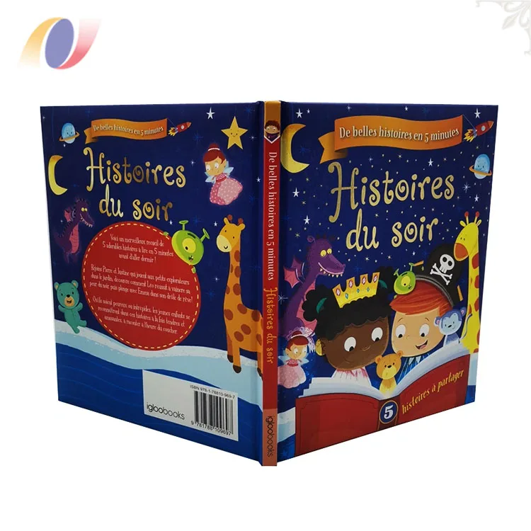 Пользовательские книги в твердом переплете для детей OEM печать книг сервис пользовательская печать Дизайн книги в твердом переплете печать