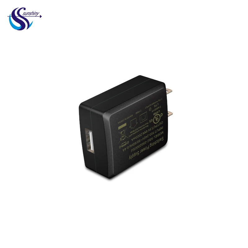 
Bulk sale AC DC usb power adapter quick charge 5v 2a smartphone mobile charger for home 