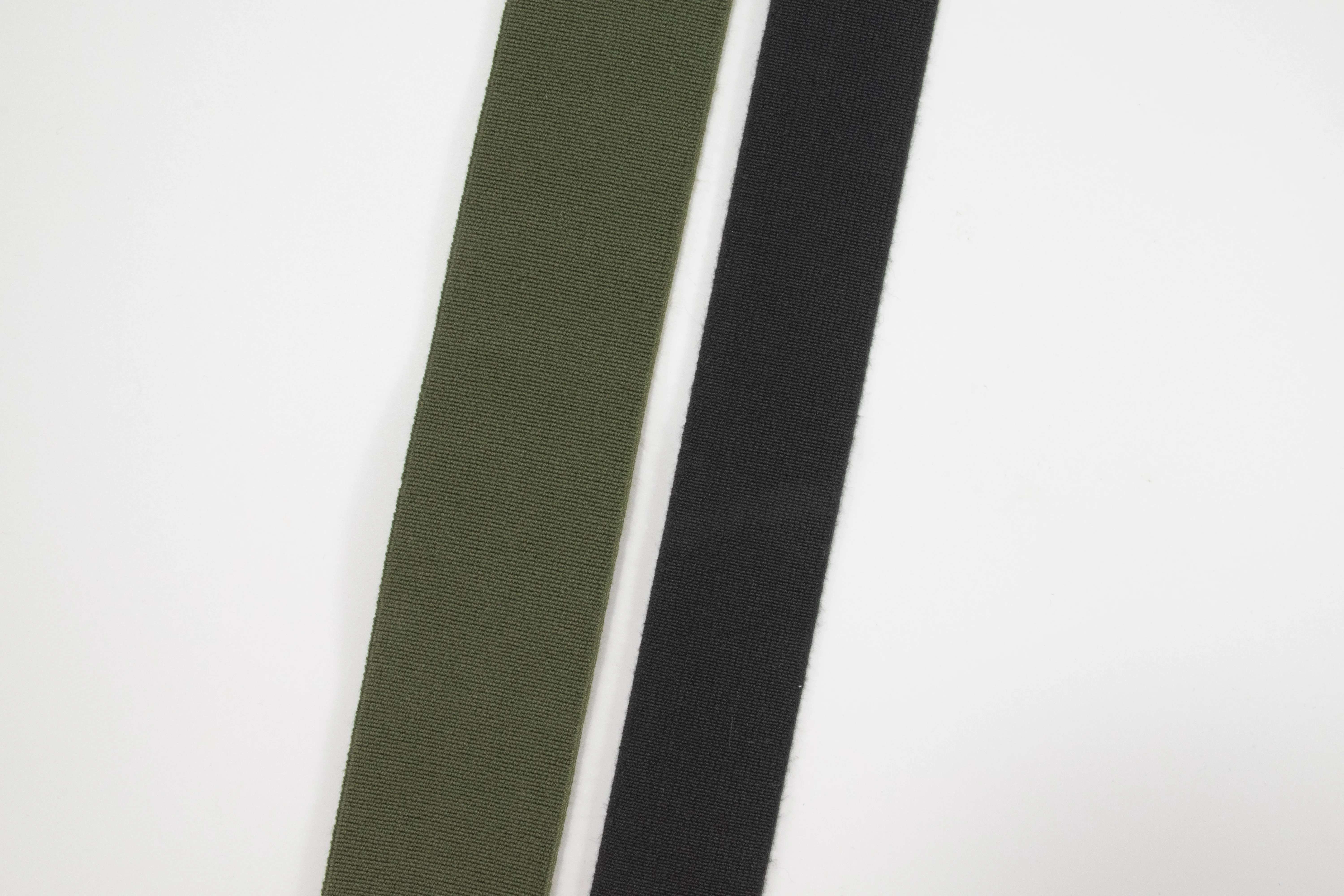 25mm Black Elastic Webbing Aramid Fiber  Aramid r Custom Tape Outdoor Seatbelt Webbing