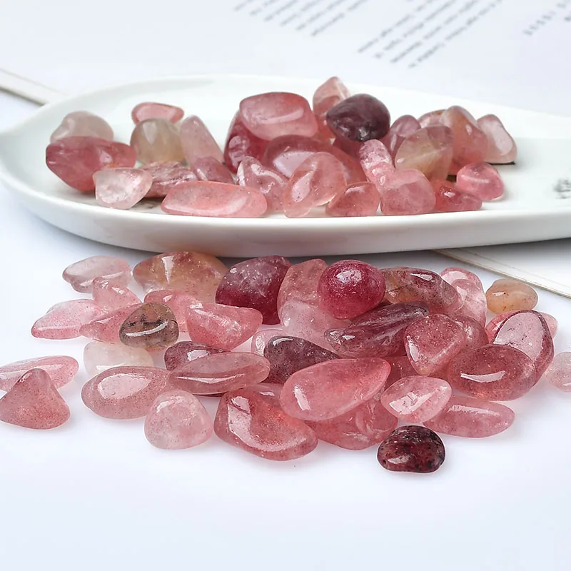 Bulk Wholesale 100g Bag Rock Natural Crystal Tumbled Stone Crystal Gravel Chips Healing Tumbled Stones