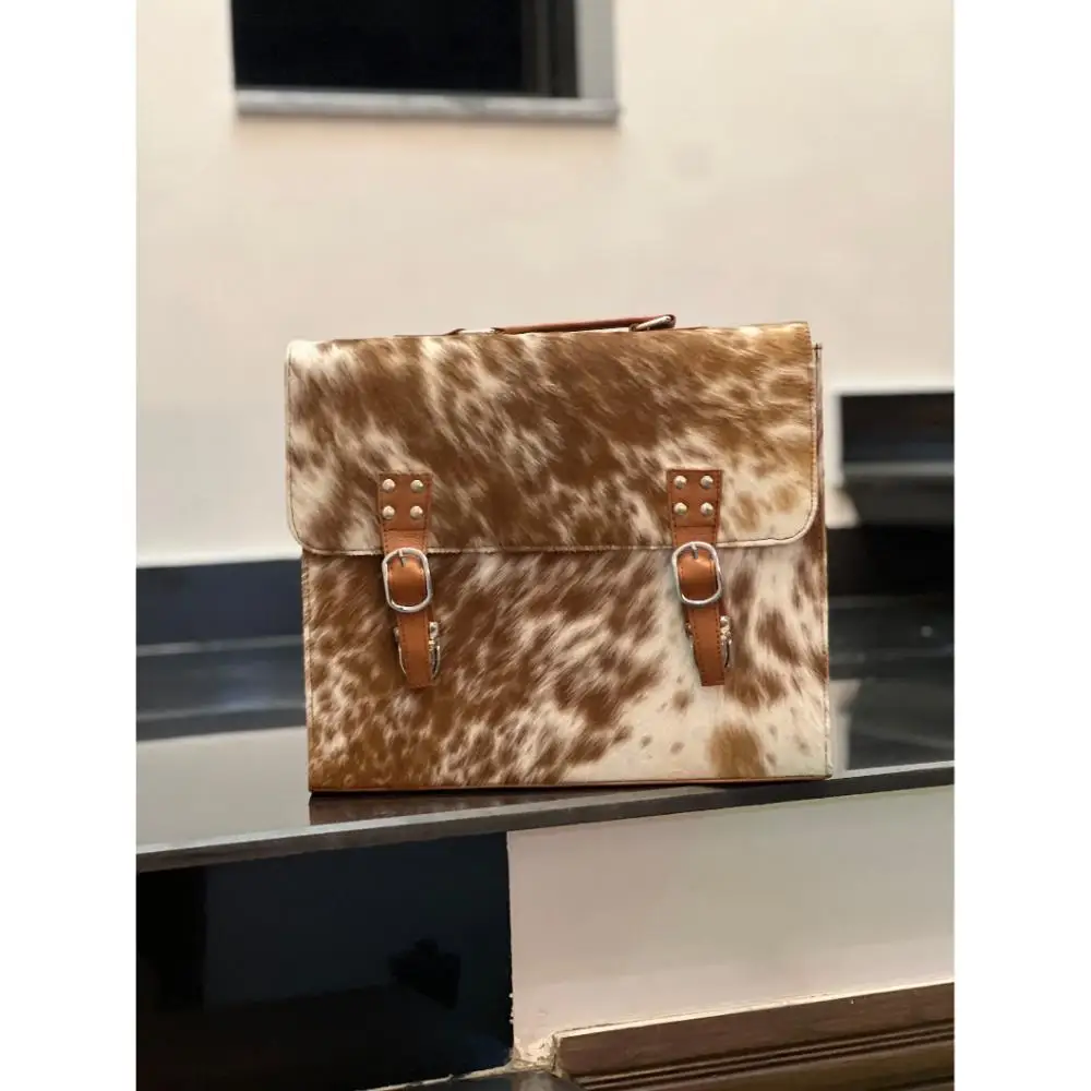 New Arrival Fancy Spacious Cowhide Laptop Briefcase Hand Bag Travel documents bags From Indian Manufacturer And Supplier