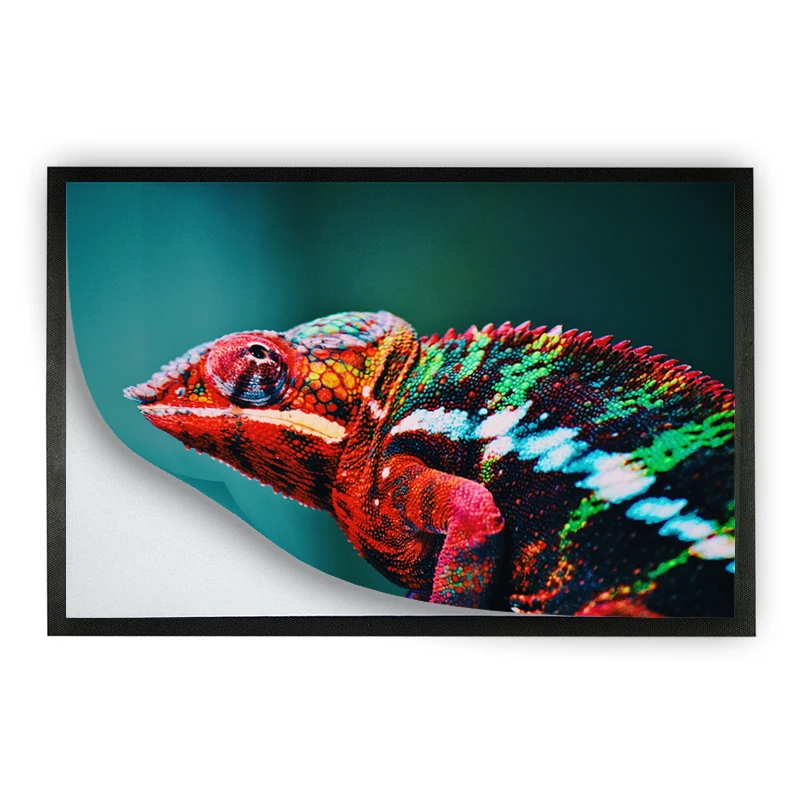 Blank Sublimation Polyester Rubber Personalized Bat Mat Outdoor Mat Welcome carpet