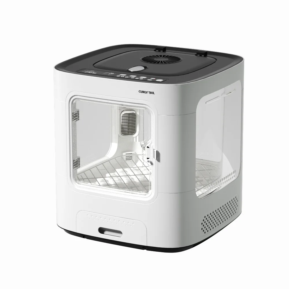 SUNSUN Household Silent Automatic Natural Wind Cat Dryer Box Petkit Smart Pet Drying Box Room with Multiple Outlets