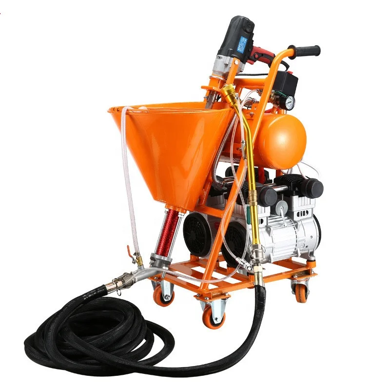 High pressure Wall Cement Putty Spraying Plaster Machine