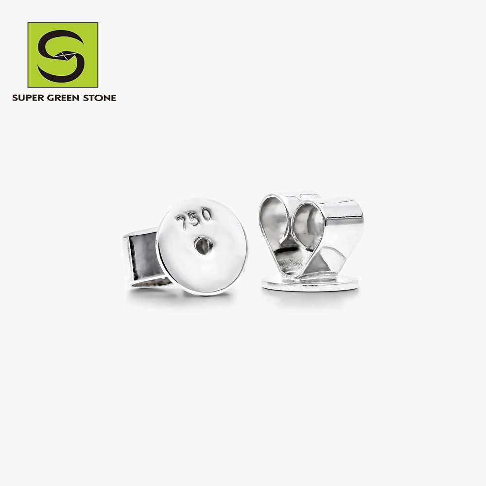 SuperGS SGSE038 Spring Micro pave Hoop Engagement Fashion Gold Muslim Fashionable Jewelry Earring For Women For Ladies