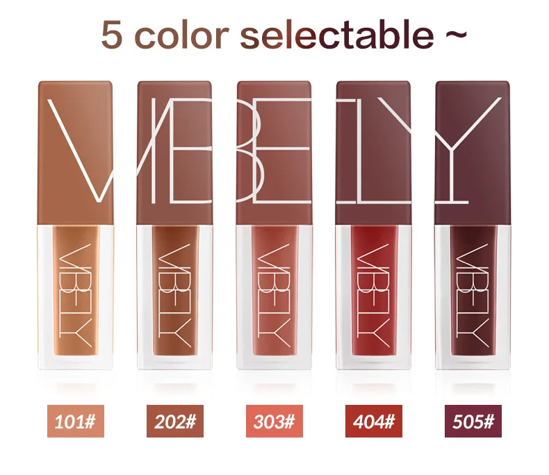 Low Moq Private Label Soft Matte Red Liquid Lipstick Waterproof Sweat Proof Smooth Vegan Cruelty Free Pink Liquid Lip gloss