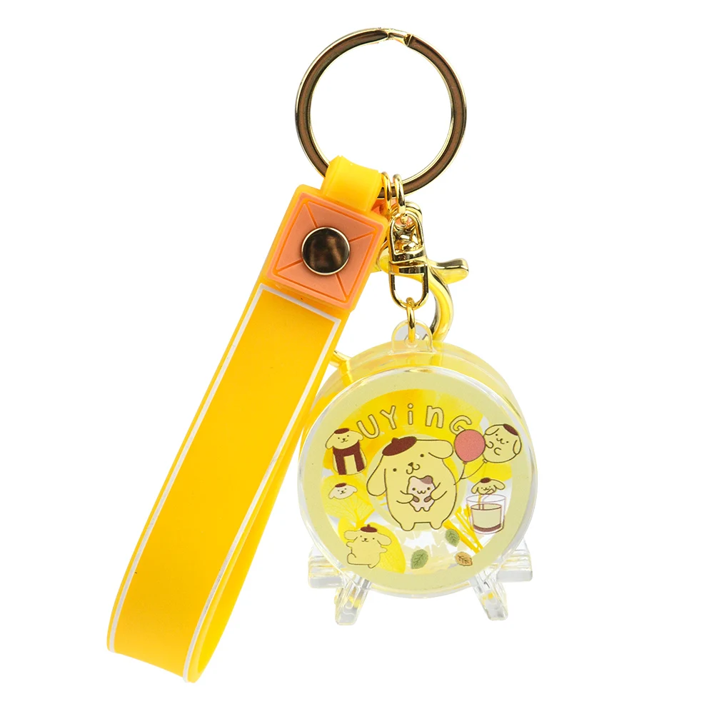 New arrival mini alarm clock keychain for bag decoration