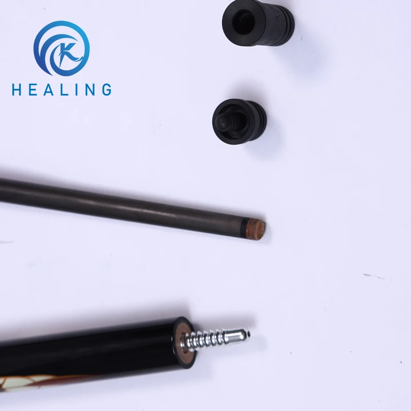 Factory Direct Sales Radial Table Tennis How Tips New Design Stick 3K Fiberglass Carbon Fiber Pool Cue