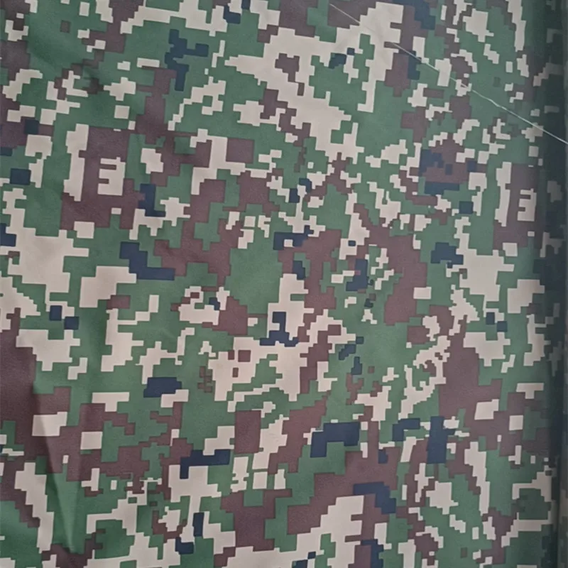 210D Oxford Nylon Fabric  Malaysia Camouflage Camo Printed 145T Hammock Camping Hammocks Oxford Fabric