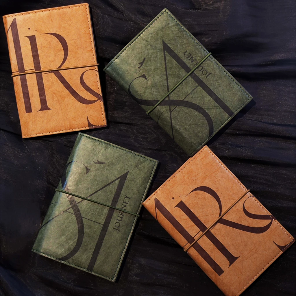 Potentate 100% Cotton Artist Painting Watercolor paper Leather Refill Journal