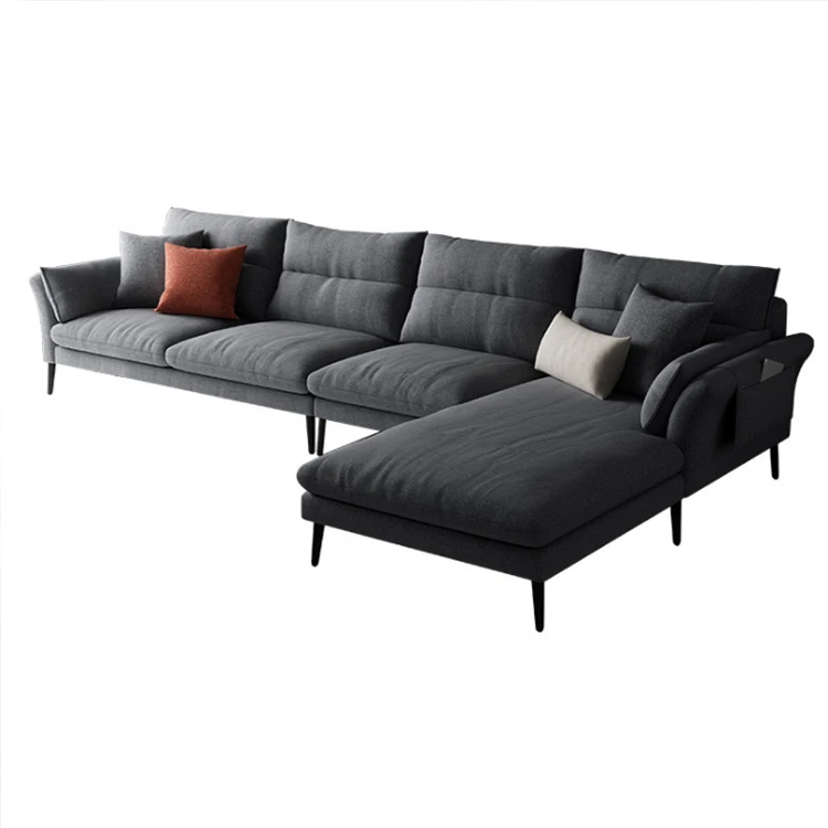 
Modern Home Furniture Fabric Sectional Couch Living Room Sofas 
