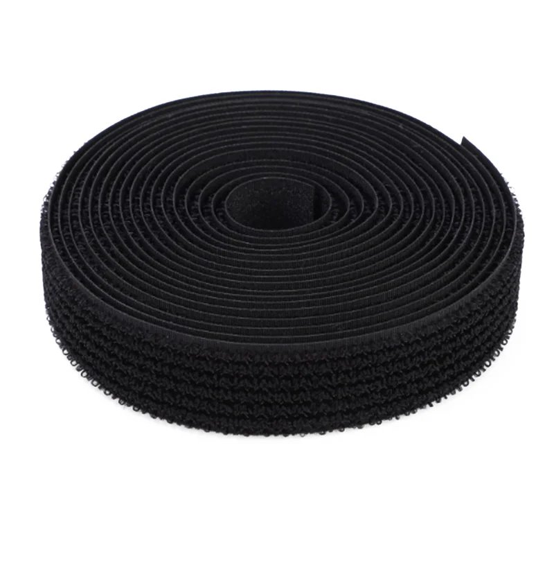 Die Cut Nylon Same Side Fasteners Convenient Hook Loop Tape One Side For Hat Shoes Use