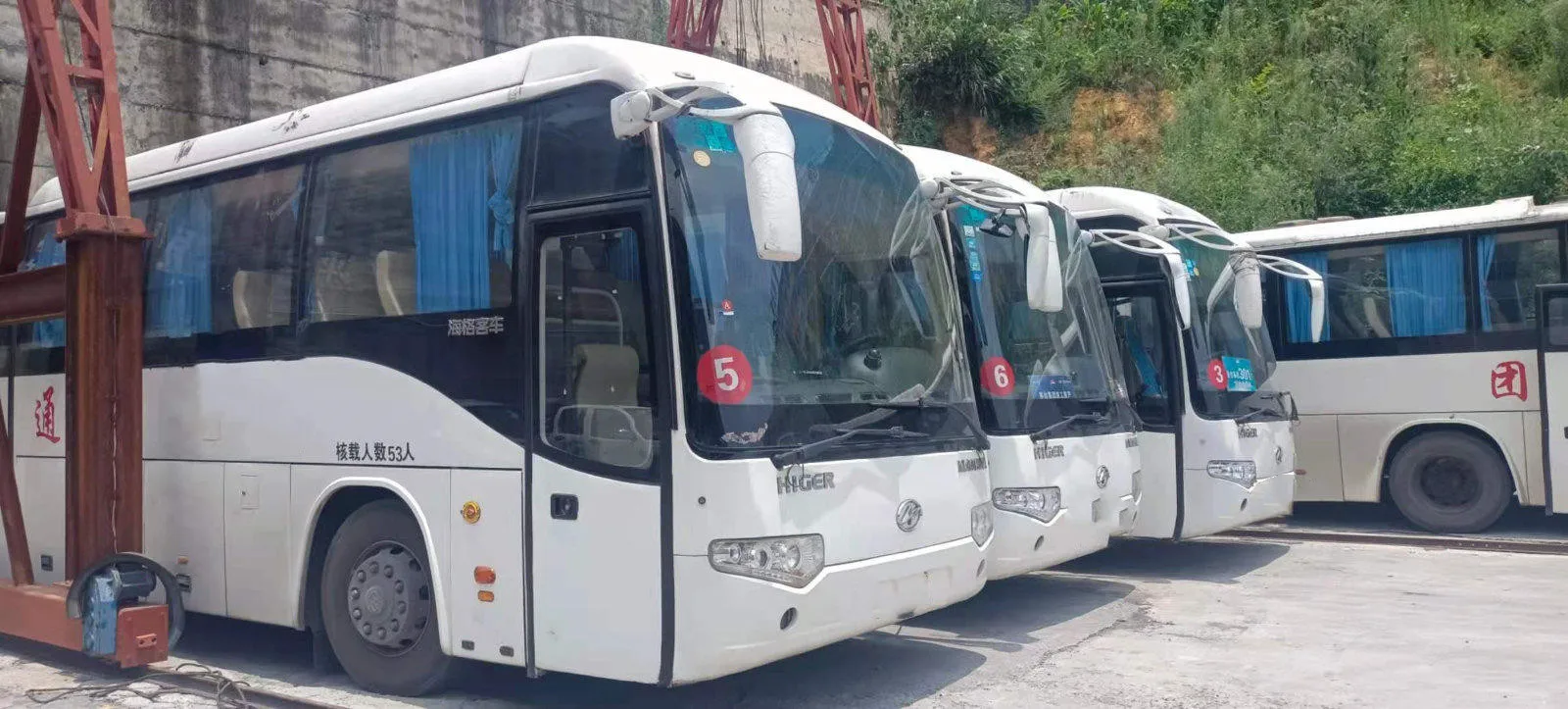 50%Off Used Bus for Transportation China Brand Higer KLQ6129 12000mm Length Limited Supply