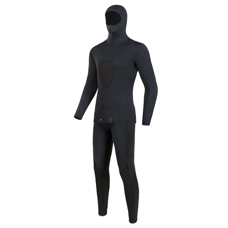 3MM Wetsuit Thickened Camouflage Spearfishing Wetsuit Neoprene Split Snorkel Freediving Suit for Men