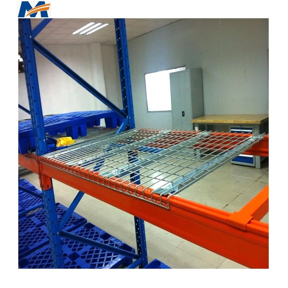 Heavy Duty Warehouse Storage Pallet Racking Galvanized Wire Mesh decking
