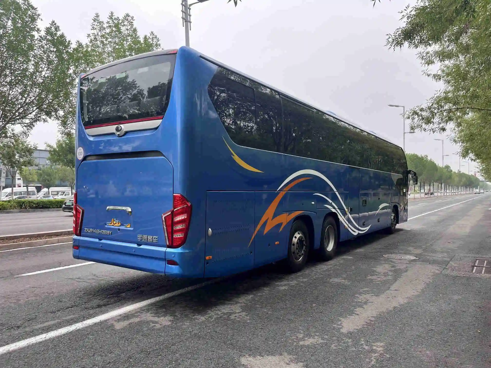 Шикарный туристический автобус ZK6148 Yutong 56 сидений автобусный со