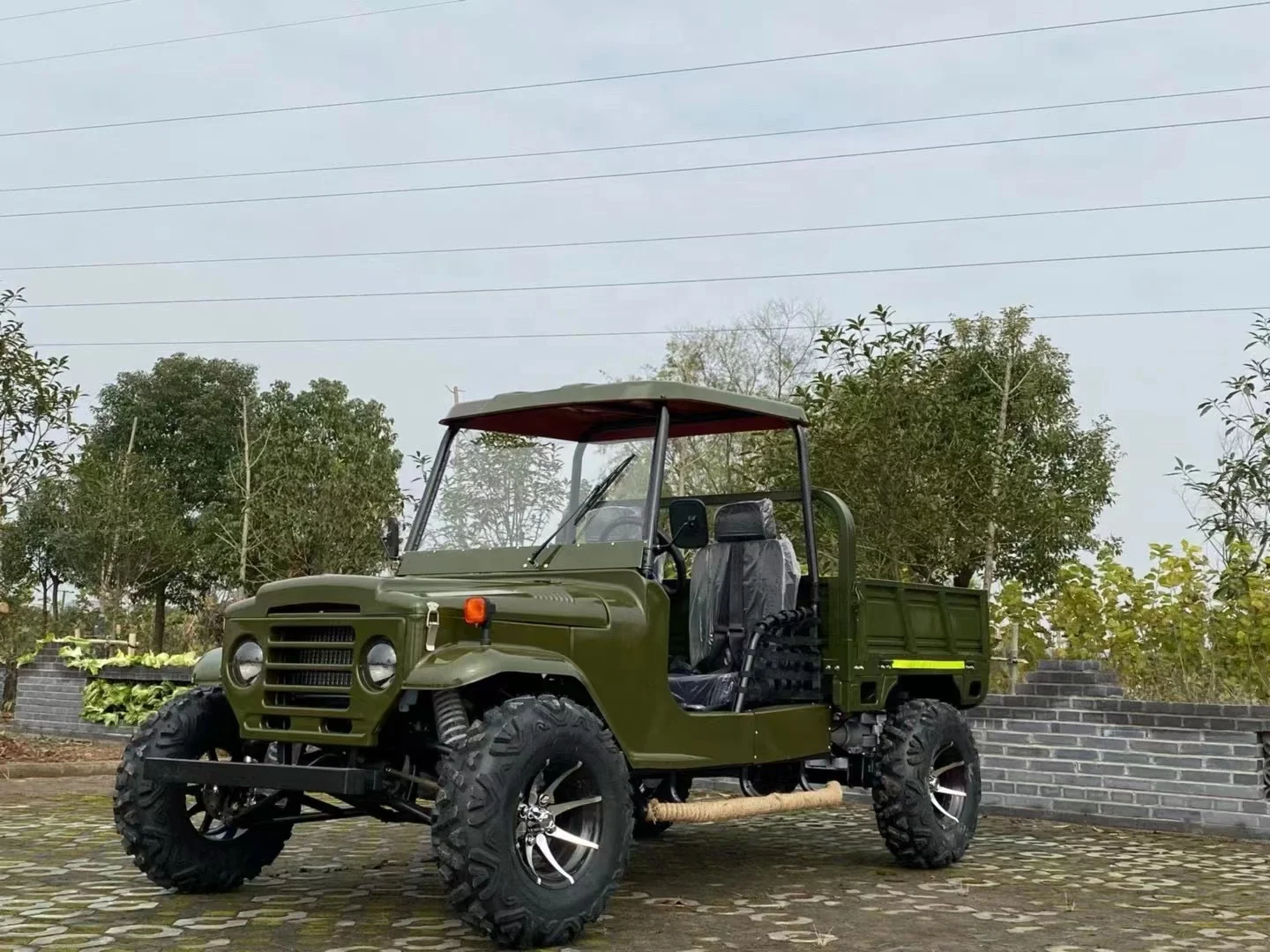 2021 Easy-go newest cheap 2 seats 350cc 4x4 dune buggy/ Farm UTV for adults pass CE certificate hot on sale