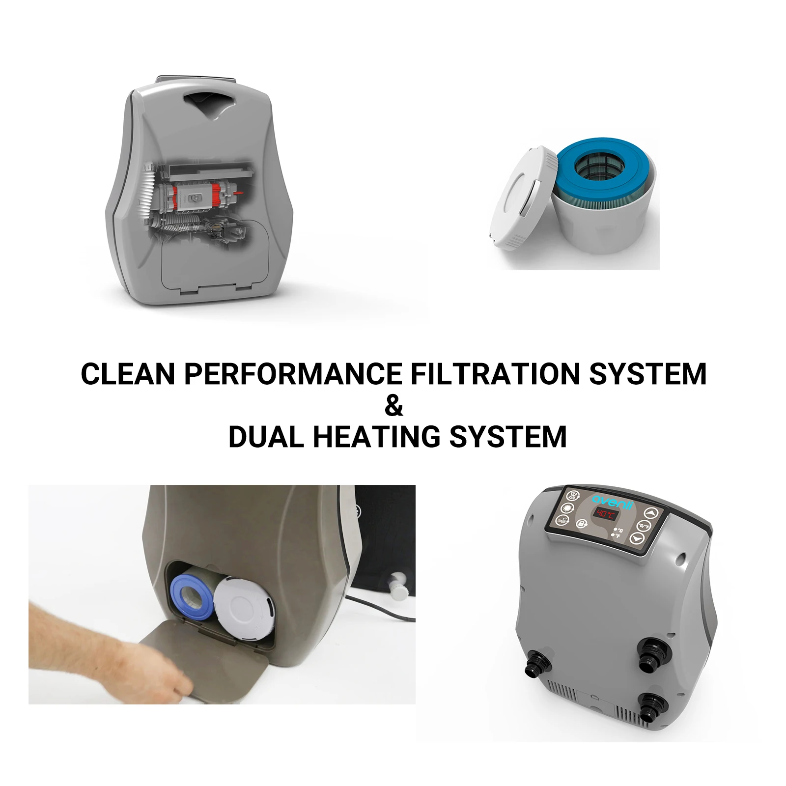 Надувная гидромассажная Ванна Jaccuzi, джакузи, бассейн, гидромассажная Ванна, открытый спа-ванны, трубки, открытый джакузи Jaccuzzi