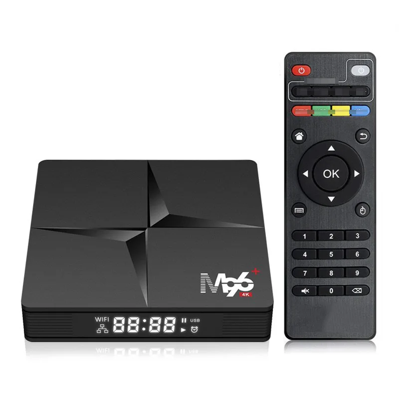 Сетевая приставка M96 RK3318 4 32G64G2.4 5G BT Android 10 0 в наличии оптом