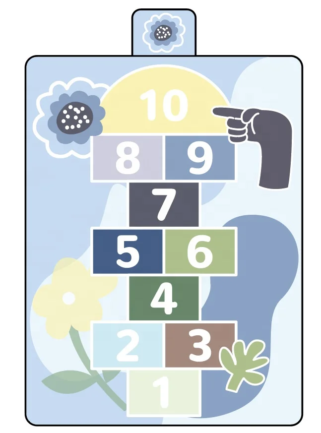 Korean Big Kids Sleeping Portable Printed soft picnic mat