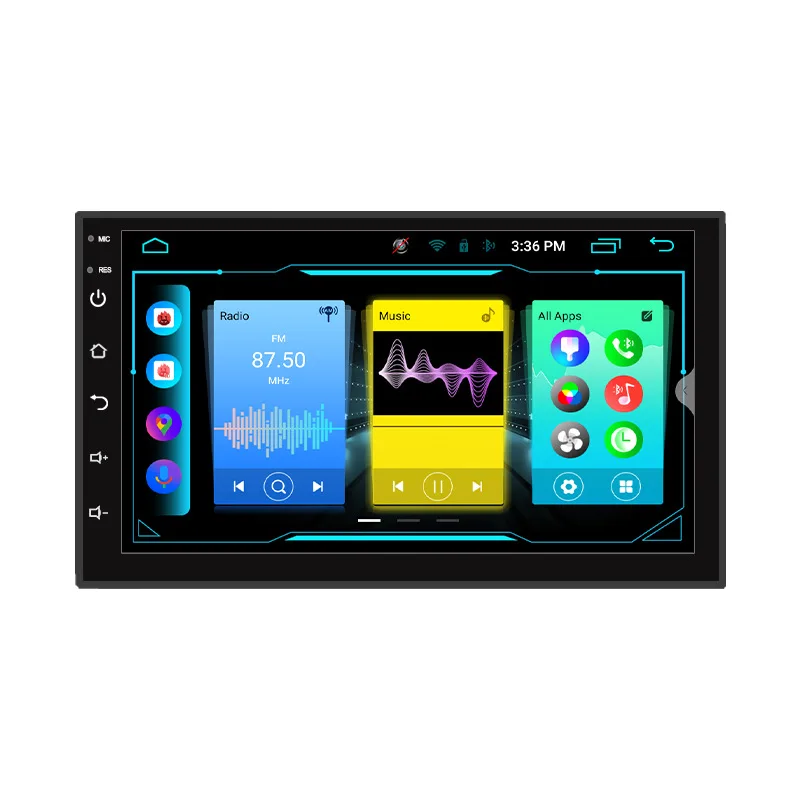 Universal 7 inch 2DIN Double DIN Car Android Auto Radio Stereo 8 Core 2G 32G Carplay DSP WIFI TV GPS Multimedia Car DVD Player