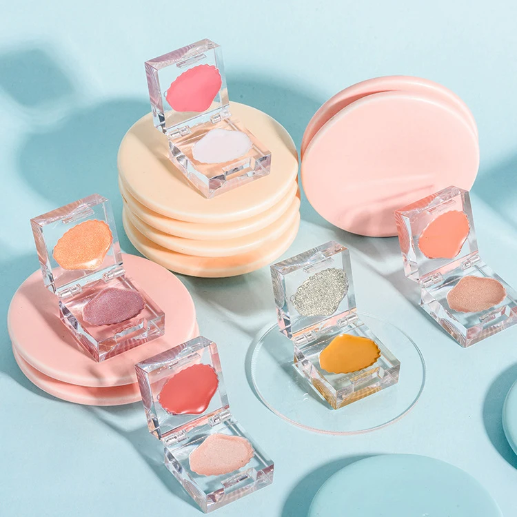 Маленькие румяна-Кремовые румяна от частного бренда Румяна