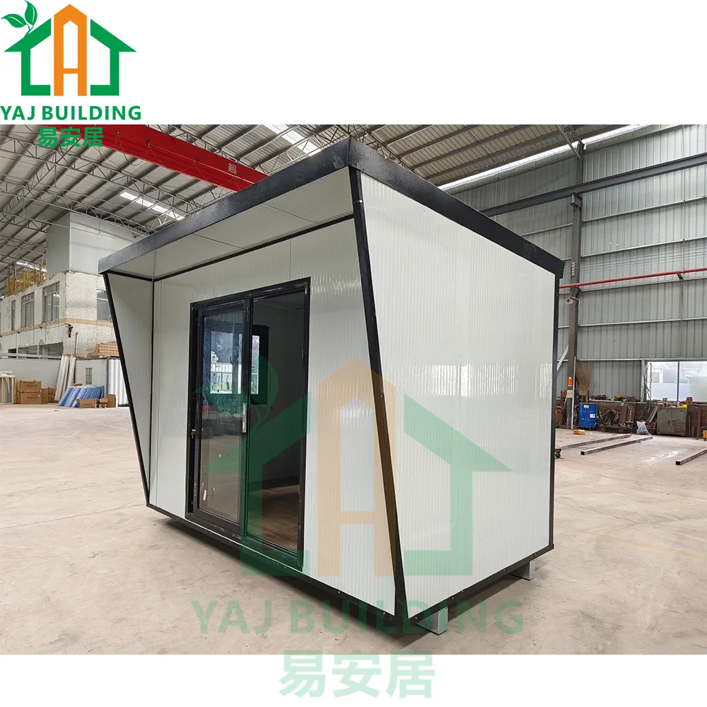 Tiny house customized temporary container cabin prefabricated homes mobile cabin garden portable panel soundproof house