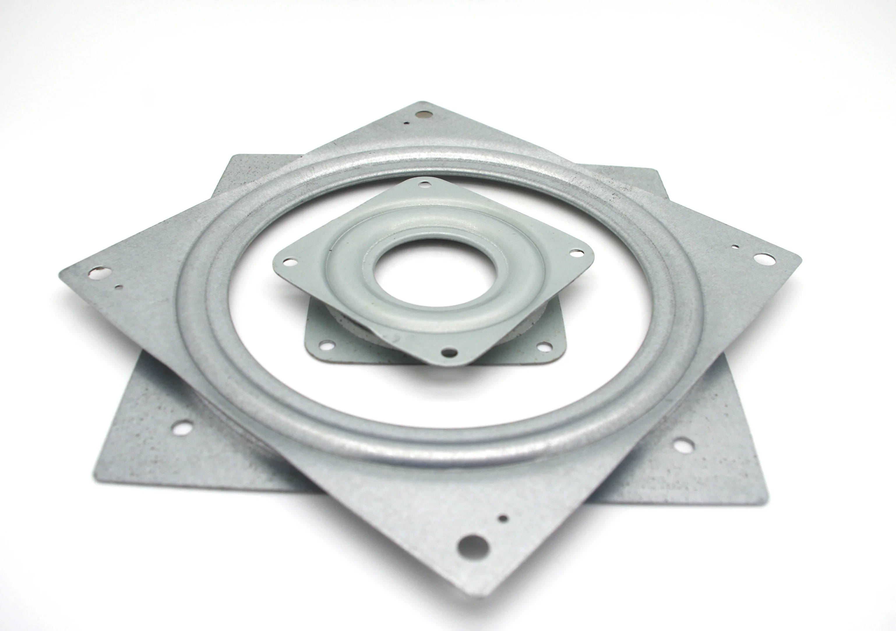 for glass turntable table square type 0.8mm steel 4 inch lazy susan bearing