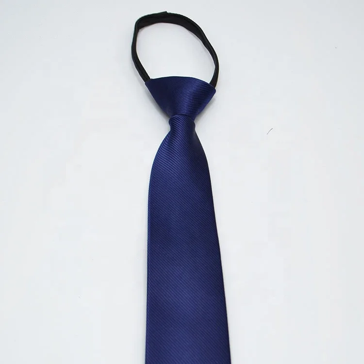 High grade hot sale solid zipper necktie 5cm popular zip neckties slim skinny student zipper ties