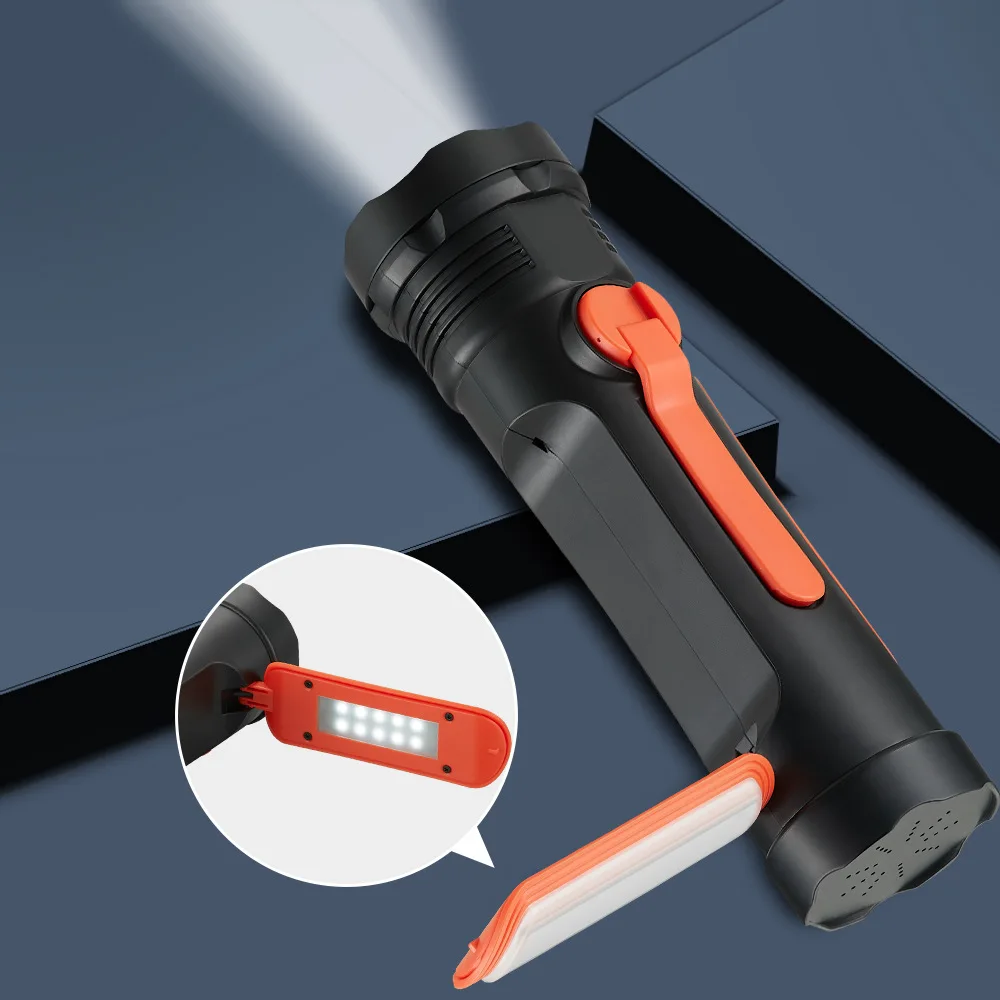 Outdoor Camping Equipment Led Solar Rechargeable Emergency Light Solar Led Bulb With FM Radio Smart Phone Charger