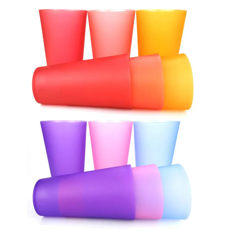 
Unbreakable BPA Free Drinking Glasses Reusable 20 ounce Plastic Tumblers with Custom Logo 