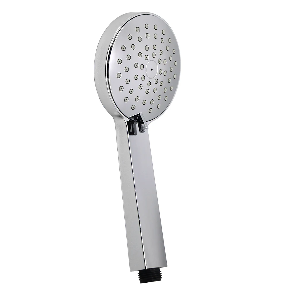 LEVO Round hand held sliding rail ABS Handshower Shower rail set Brass Faucet tapware Bath Faucets Shower Mixer Set