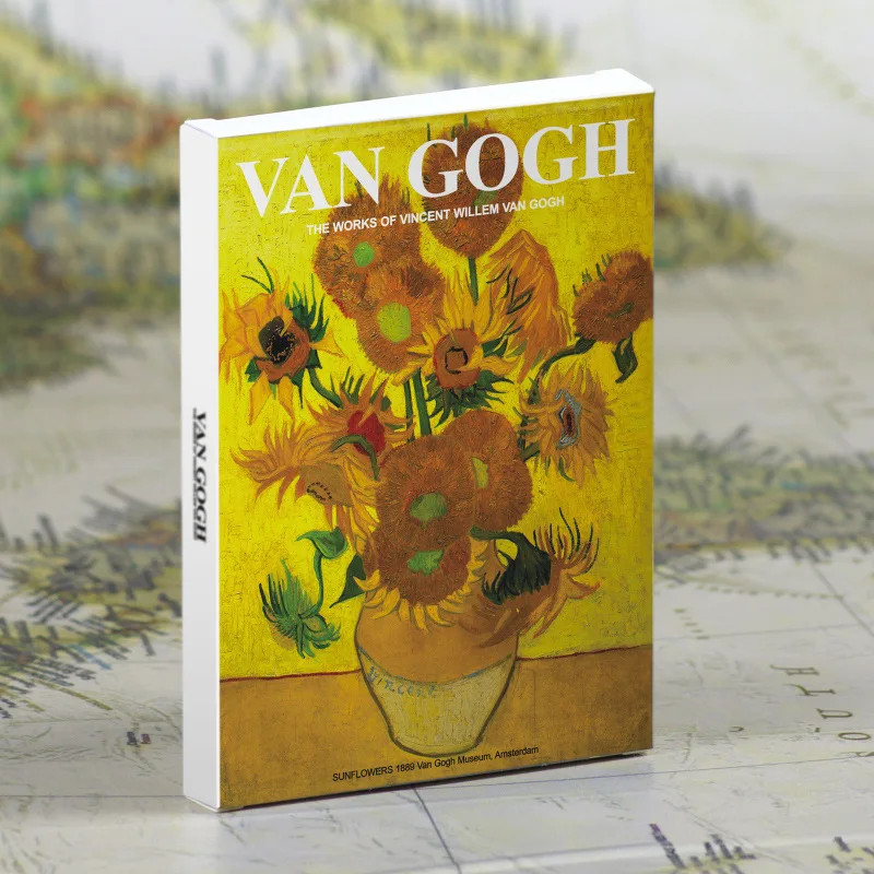  30 листов/набор почтовые открытки с надписью «Monet Picasso Van Gogh»