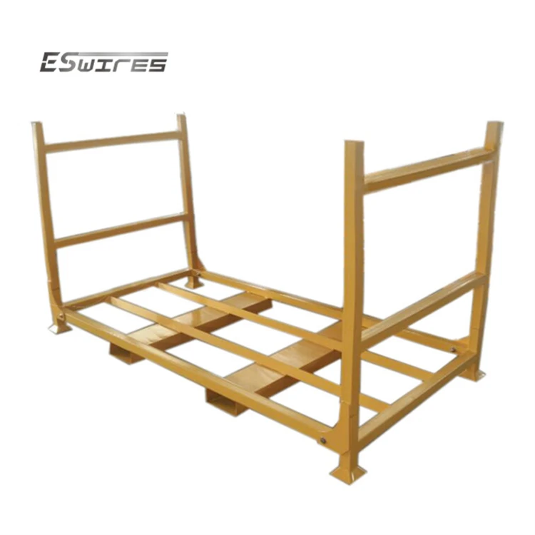 Stacking truck tire storage rack metal folding adjustable tire rack tire storage