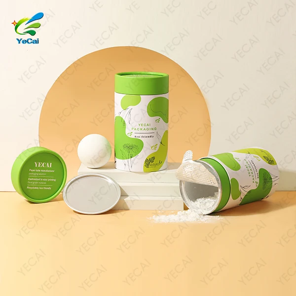 Eco-friendly Sustainable Luxurious bath serenity soak transformative batch ball paper tube packaging Sustainable Lux