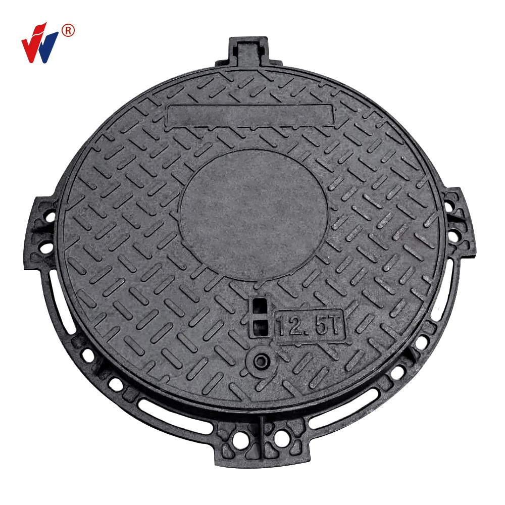 Telecom manhole covers ductile iron ductile iron manhole cover D400 manhole cover EN124
