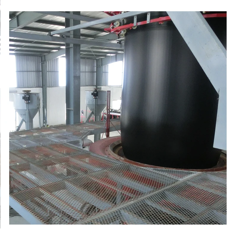 Hot selling  geomembrane film blowing machine film blowing machine plastic extruder