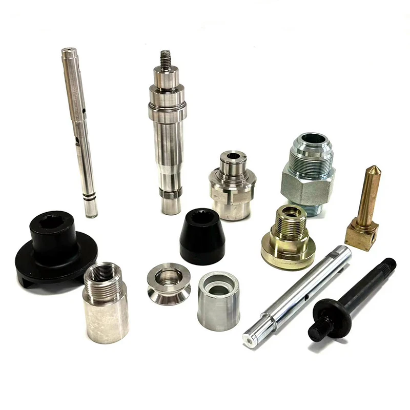 automation technology custom precision CNC lathe machine spare fitting parts connector