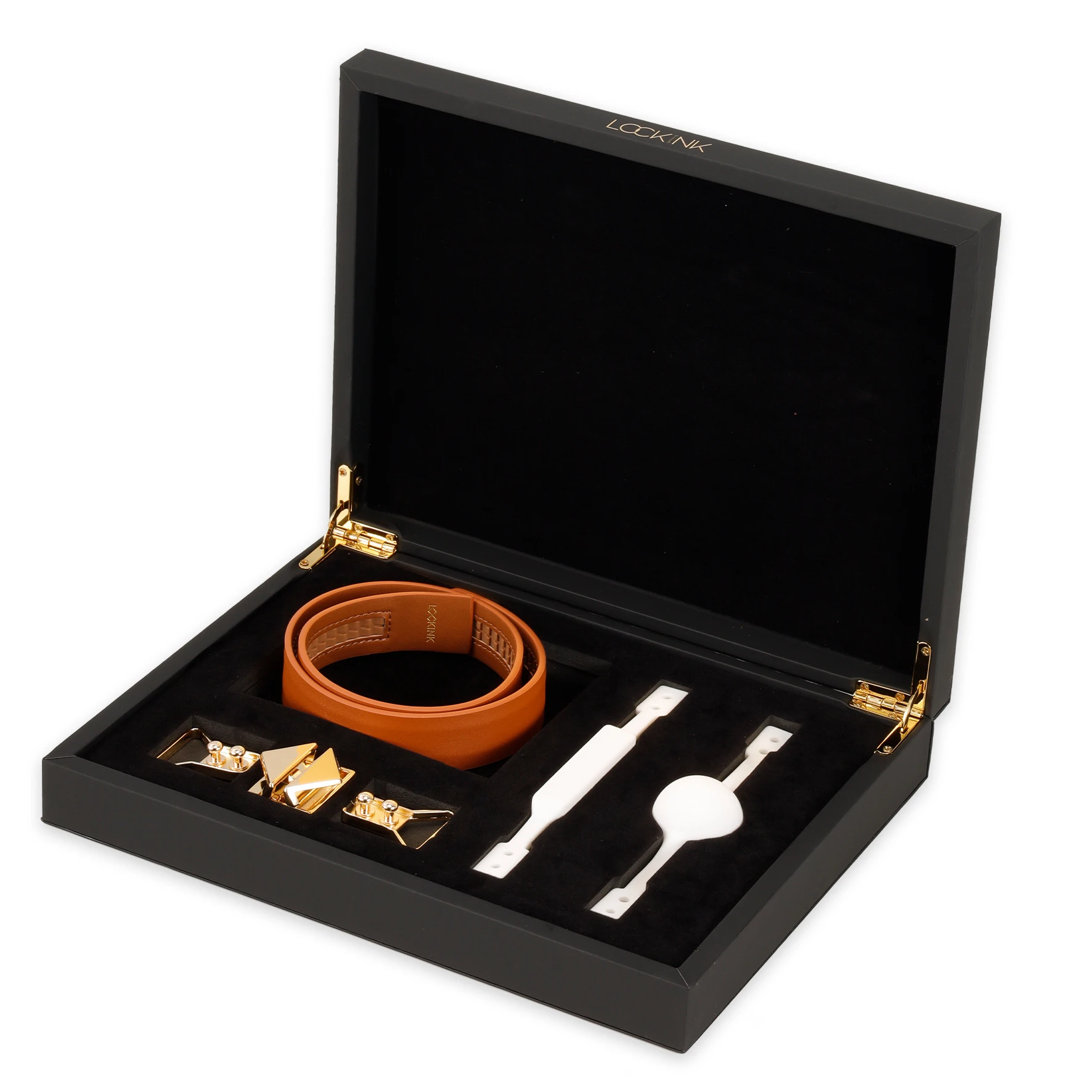 Lockink Bdsm Bondage RestraintsLeather Bondage Kit Special Design  Bondage  Gear  Sex Toy Adult juguetes sexuales