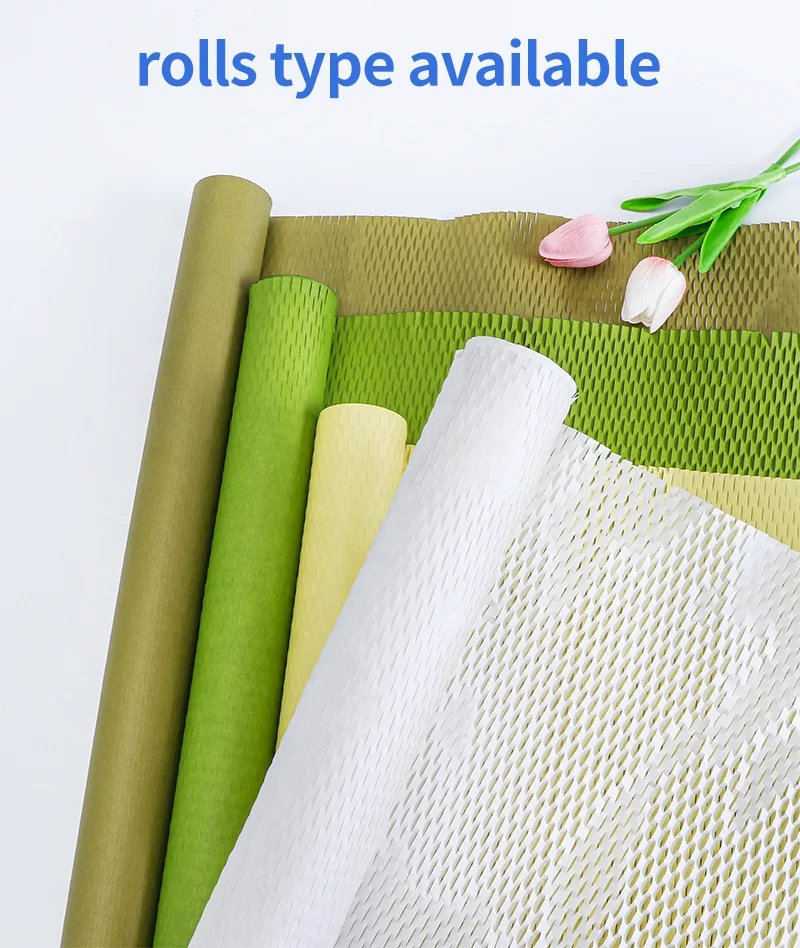 Eco-Friendly Logistics Packaging Material Honeycomb Paper SheetFor Gift Packing