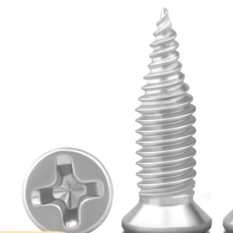 Good Countersunk CSK Tapping Screws Phillips Drive Cap Head Flat Head Self Tapping Screws Substrates Light Iron Steel M3 M5