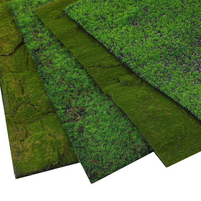 Artificial Moss Block Craft Fake Moss For  Plant Centerpieces Decor